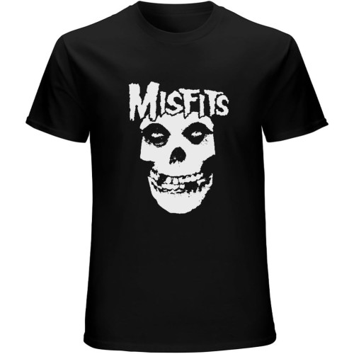Misftis Distressed Fiend FaceDanzig T-Shirt Mens Unisex Black Tees Misftis Distressed Fiend FaceDanzig T-Shirt Mens Unisex Black Tees
