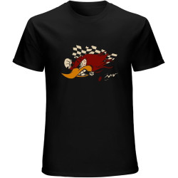 Motorcycle & Car Tuning T-Shirt Mens Unisex Black Tees
