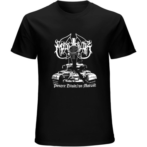 Marduk Panzer Division T-Shirt Mens Unisex Black Tees Marduk Panzer Division T-Shirt Mens Unisex Black Tees