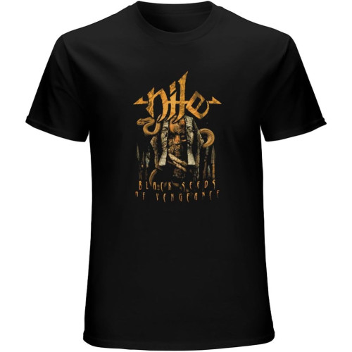 Nile Black Seeds T-Shirt Mens Unisex Black Tees Nile Black Seeds T-Shirt Mens Unisex Black Tees