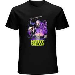 Nightbreed Horror Film Old Movie 1990 T-Shirt Mens Unisex Black Tees Nightbreed Horror Film Old Movie 1990 T-Shirt Mens Unisex Black Tees