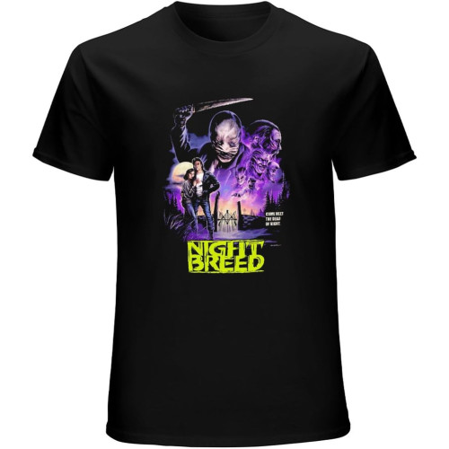 Nightbreed Horror Film Old Movie 1990 T-Shirt Mens Unisex Black Tees