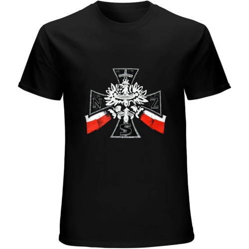 Patriotic Eagle Poland Polish Fighting Poland T-Shirt Mens Unisex Black Tees Patriotic Eagle Poland Polish Fighting Poland T-Shirt Mens Unisex Black Tees