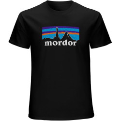 Mordor T-Shirt Mens Unisex Black Tees Mordor T-Shirt Mens Unisex Black Tees