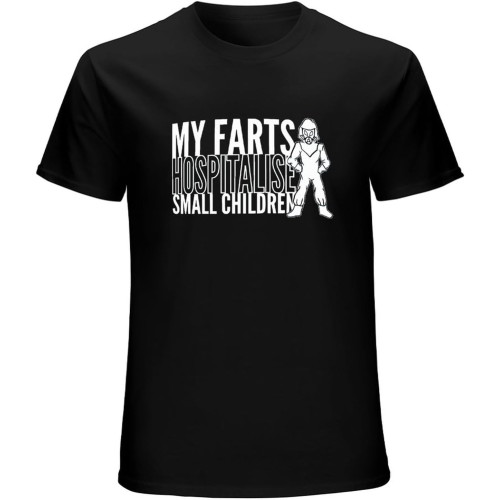 My Farts Hospitalise Clever Fart Funny Streetwear Ness Hip-Hop Gyms T-Shirt Mens Unisex Black Tees My Farts Hospitalise Clever Fart Funny Streetwear Ness Hip-Hop Gyms T-Shirt Mens Unisex Black Tees