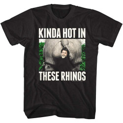 Ace Ventura Pet Detective 0a Hot in These Rhinos Men' T-Shirt Graphic Mens Black Printed Tee Top Ace Ventura Pet Detective 0a Hot in These Rhinos Men' T-Shirt Graphic Mens Black Printed Tee Top