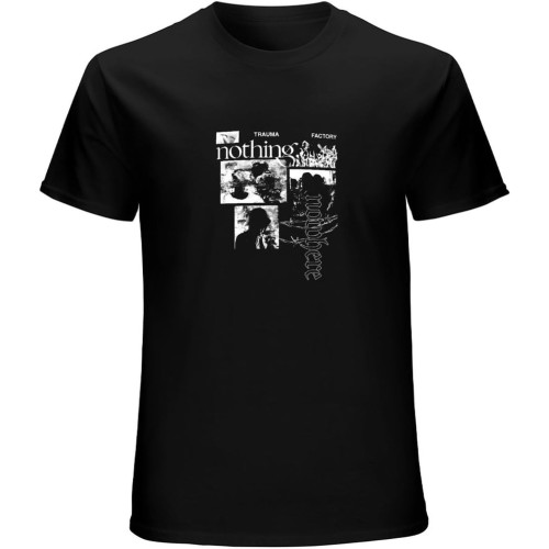 Nothing Nowhere Trauma Factor V.1 T-Shirt Mens Unisex Black Tees Nothing Nowhere Trauma Factor V.1 T-Shirt Mens Unisex Black Tees