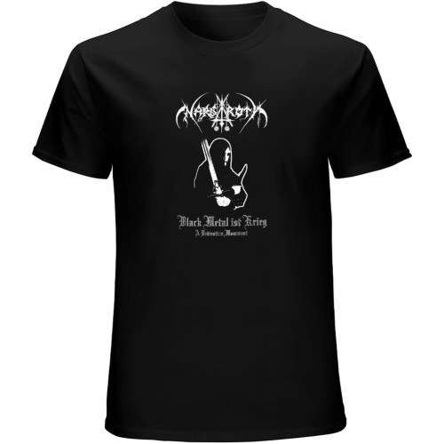 Nargaroth Metal Krieg T-Shirt Mens Unisex Black Tees Nargaroth Metal Krieg T-Shirt Mens Unisex Black Tees