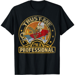 Wile E. Coyote Trust Me I'm A Professional Short Sleeve T-Shirt Mens Wile E. Coyote Trust Me I'm A Professional Short Sleeve T-Shirt Mens