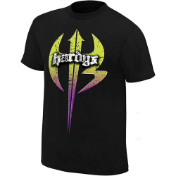 The Hardy Boyz Retro Short Sleeve Black Men's T-Shirt