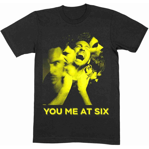 You Me at Six Suckapunch Photo Officiel T-Shirt Hommes Black 3XL You Me at Six Suckapunch Photo Officiel T-Shirt Hommes Black 3XL