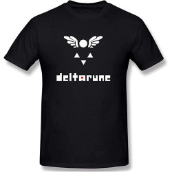 Deltarune T-Shirt Black Graphic Unisex Tee Shirt Deltarune T-Shirt Black Graphic Unisex Tee Shirt