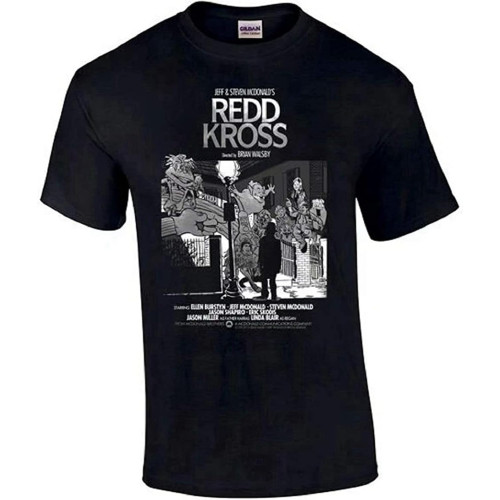 Men's Redd Kross T-Shirt by Brian Walsby. Limited to 300. Rare, Punk Limited Black Men's Redd Kross T-Shirt by Brian Walsby. Limited to 300. Rare, Punk Limited Black