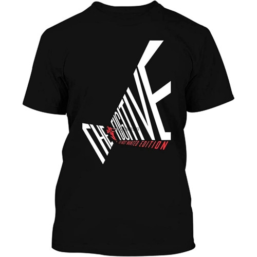 The Fugitive The Most Wanted Edition - Complete Series 68 T Shirt Crew Neck Unisex Short Sleeve T-Shirt The Fugitive The Most Wanted Edition - Complete Series 68 T Shirt Crew Neck Unisex Short Sleeve T-Shirt