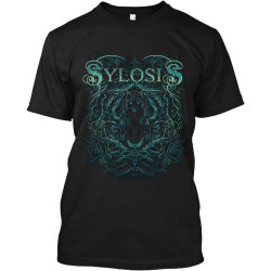 Men's NWT Sylosis Heavy Metal Rock Music Band Graphic Art Vintage Logo T-Shirt Black