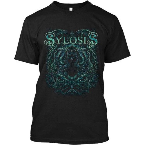 Men's NWT Sylosis Heavy Metal Rock Music Band Graphic Art Vintage Logo T-Shirt Black Men's NWT Sylosis Heavy Metal Rock Music Band Graphic Art Vintage Logo T-Shirt Black
