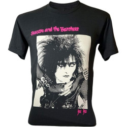 Lectro Men's Siouxsie and The Banshees Punk Rock T-Shirt Black