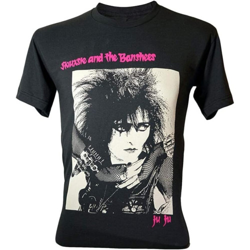 Lectro Men's Siouxsie and The Banshees Punk Rock T-Shirt Black Lectro Men's Siouxsie and The Banshees Punk Rock T-Shirt Black