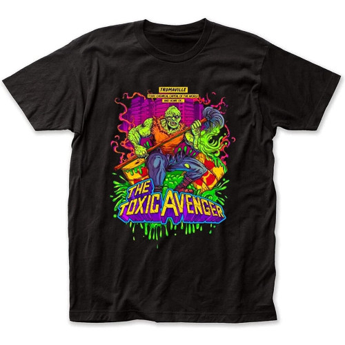 The Toxic Avenger T-Shirt Retro 1984 100% cottonmens Novelty t Shirts