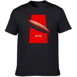Popular Led Tour Zeppelin T Shirt Men Hard and Heavy Metal Music Shirt Tops Black Popular Led Tour Zeppelin T Shirt Men Hard and Heavy Metal Music Shirt Tops Black