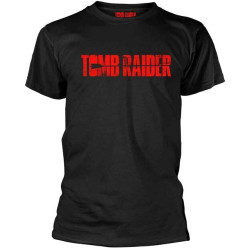 Tomb Raider Logo Black T Shirt Tomb Raider Logo Black T Shirt