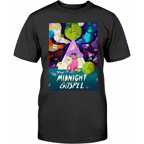Touched The Midnight Gospel Poster T-Shirts for Men
