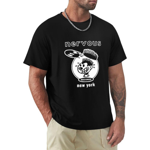 Nervous Records T Shirt - New York City House Hip Hop Dance Music Unisex Top Sweatshirt Short Sleeve Nervous Records T Shirt - New York City House Hip Hop Dance Music Unisex Top Sweatshirt Short Sleeve