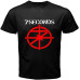 7 Seconds Hard Punk Men' Black T Shirt Black 7 Seconds Hard Punk Men' Black T Shirt Black