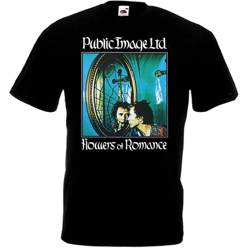 Adult T-Shirts Public Image Ltd. - Flowers of Romance v2 Black Adult T-Shirts Public Image Ltd. - Flowers of Romance v2 Black