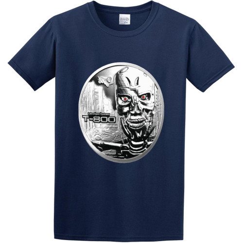 Adult T-Shirts Skynetd Or Cyberdyne System Navy Adult T-Shirts Skynetd Or Cyberdyne System Navy