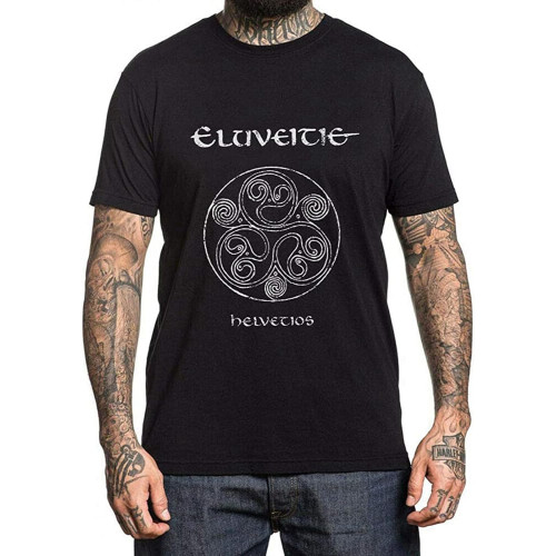 Eluveitie Shirt Swiss Folk Metal Band Music Tour Men Black Cotton Shirt Black Eluveitie Shirt Swiss Folk Metal Band Music Tour Men Black Cotton Shirt Black