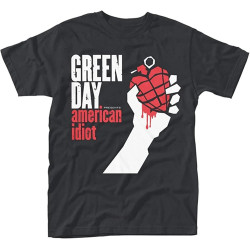 Green Day American Idiot Albuum Cover Men's T-Shirt Black Green Day American Idiot Albuum Cover Men's T-Shirt Black