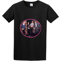 Unisex T-Shirt Mens Johnny Thunders & The Heartbreakers Punk Rock USA L.A.M.F. Black