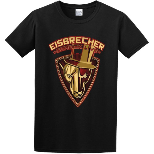 Short T-Shirt Eisbrecher Schock Live Black Short T-Shirt Eisbrecher Schock Live Black