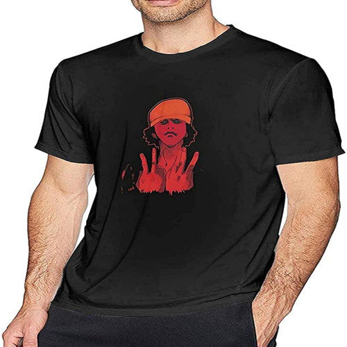 Samurai Champloo T-Shirt Unisex Comfortable Short Sleeve T-Shirt 100% Cotton Black