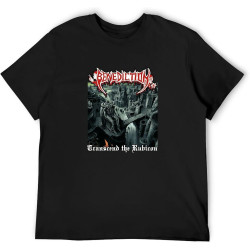 Fashion T-Shirts Benediction Transcend The Rubicon Black
