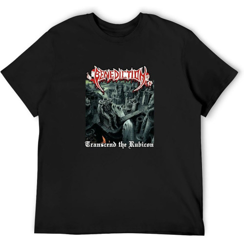 Fashion T-Shirts Benediction Transcend The Rubicon Black Fashion T-Shirts Benediction Transcend The Rubicon Black