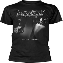Accept 'Balls to The Wall' Mens T Shirt - New Black Accept 'Balls to The Wall' Mens T Shirt - New Black