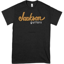 Jackson Guitars T-Shirt Guys Unisex Tee Summer Fashion Shirt Teen Girl Trendy Shirt Old Fashioned Hot Fashionable Black