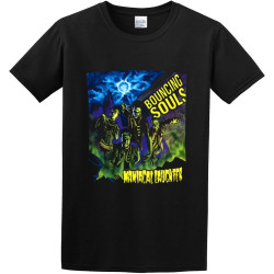 Adult T-Shirts The Bouncing Souls Maniacal Laughter Black Adult T-Shirts The Bouncing Souls Maniacal Laughter Black