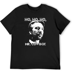 Men's T-Shirts Die Hard Christmas Movie Hans Alan Rickman Fan Black