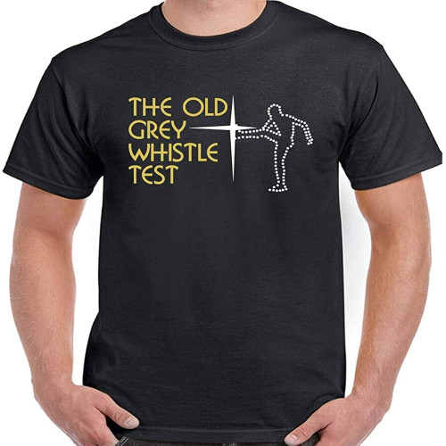 haidu The Old Grey Whistle Test Mens Retro Music Programme T Shirt 70' 80' Show