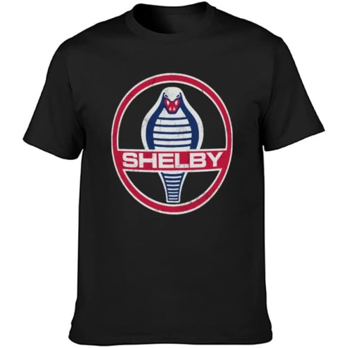 Shelby Cobra Vintage Men' Unisex Black Graphic Tee Shelby Cobra Vintage Men' Unisex Black Graphic Tee