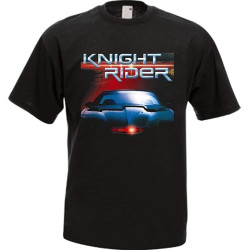 Knight Rider Retro Movie Tv Series Black Men's T Shirt Tee Size L