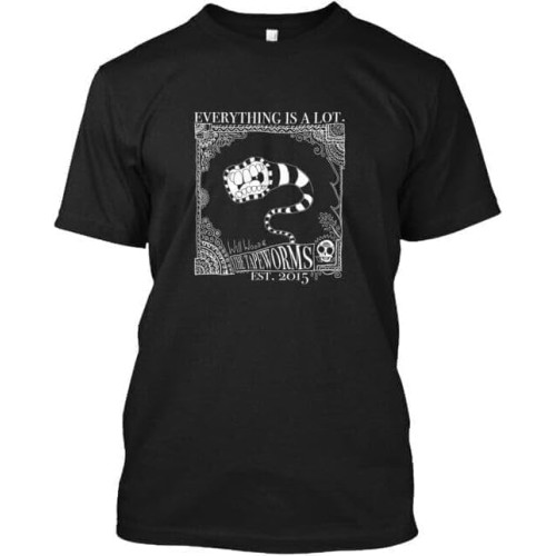 Will Wood & The Tapeworms Tee T-Shirt Black Will Wood & The Tapeworms Tee T-Shirt Black
