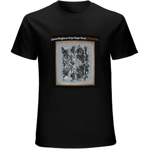 Men's Captain Beefheart and HIS Magic Band T Shirt Mirror Man Black