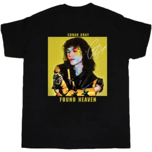 Conan Gray Found Heaven Album Coming Soon Signature Unisex T-Shirt Conan Gray Found Heaven Album Coming Soon Signature Unisex T-Shirt