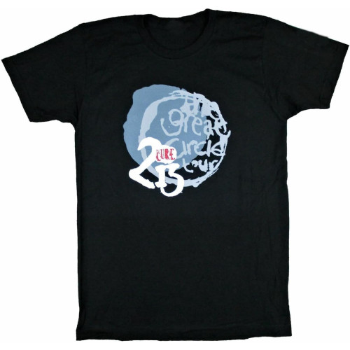 Cure Great Circle Tour 2013 T Shirt Band Black Mens
