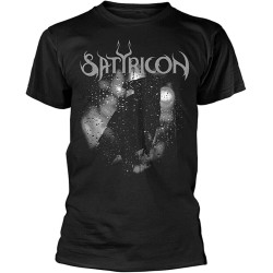 Long Satyricon Crow and A Tombstone' T Shirt