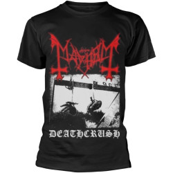 Deathcrush' T-Shirt Casual Tee Tops Cotton Tshirt